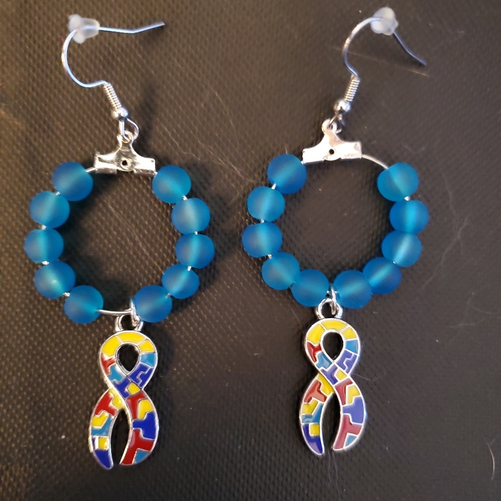 Autism Speaks Earrings  NEW